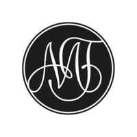 A monogram could be used for a logo, too. This one was made for a recruitment consultant.