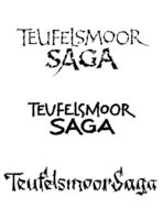 Entwürfe für eine historisch-phantastische Romanreihe rund um das Teufelmoor bei Worpswede. Der untere Entwurf wurde umgesetzt.